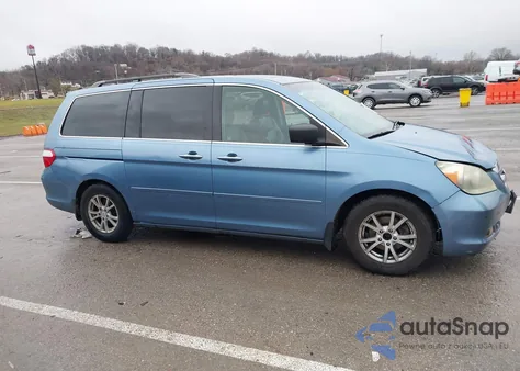 2006 Honda Odyssey Touring из США, поврежденный, VIN 5FNRL38886B009341